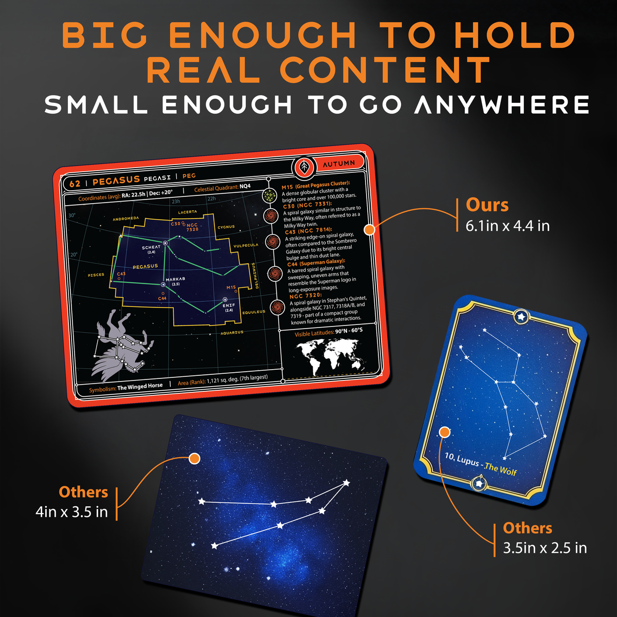 Stargazing Cards - Constellations